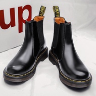 Ready Stock Dr. Martens Genuine Leather Chelsea Boots Couple Shoes Martin Boots Outdoor Lace-Up Plus Size Overall Boots Genuine Leather Martin Boots Men/Women Genuine Leather Martin Boots Overalls Business Leather Shoes Formal Shoes Large-Toe Leather Shoe