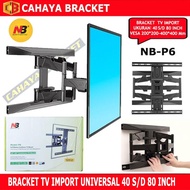 Universal TV Wall Bracket NB-P6 | Strong Bracket for TV 40 50 60 70 80 Inch/ TV Bracket 65 70 75 80 
