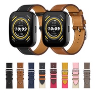 20MM 22MM Quality Leather Strap for Huami Amazfit Bip Lite S U Pro Bip 3 5 6 Bip3 pro Bip5 Bip6 Bip 