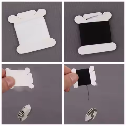 Magic Props Invisible Thread Magic Self-Pumping Strong Elastic Hidden Coil Thread Mentalism Gimmick 