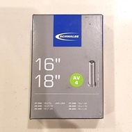 Schwalbe AV4 Schrader Inner Tube 16 x 1 1/8 - 18 x 1.35 - 40mm Valve