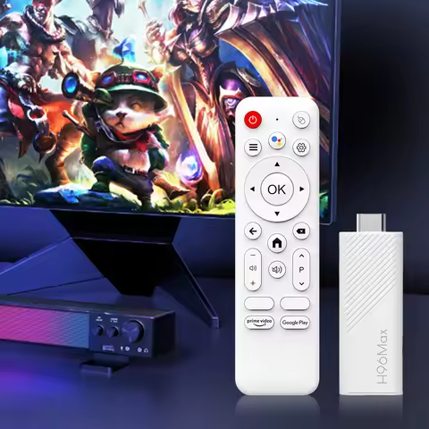 2024 New Android 14.0 H96Max H313 Mini TV Stick Allwinner Quad Core 4K HDR Wifi6 Wifi 2.4G Game Medi
