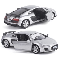 [Boxed] Audi R8 sports car model 1:36 alloy childrens toy car model