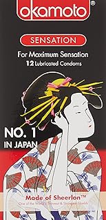 okamoto Sensation Condoms, 12 count