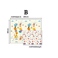 Foldable carpet Playmat 200x180