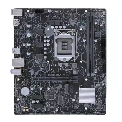 ASUS B560M-P B560 placa mãe LGA1200 CPU compatible con i9-11900K i7-11700KF i5-11600KF i3-11100 memo