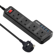 Imazing 4U4K 4 插位+4-USB 防雷拖板 [香港行貨]