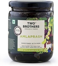 TWO BROTHERS ORGANIC FARMS Chyawanprash with Amla | Infused with 40+ Herbs & A2 Ghee | Boost Immunit