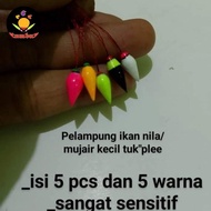 Pelampung pancing ikan nila kecil khas bogor