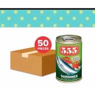 1 box 555 sardines (50pcs)