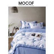 MOCOF ZINGY 5 in 1 Luxury Tencel 1200TC Bedsheet Quilt Cover Set Cadar Queen Set
