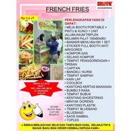 PAKET USAHA FRANCHISE MAKANAN FRENCH FRIES KENTANG GORENG CRISPY VIRAL