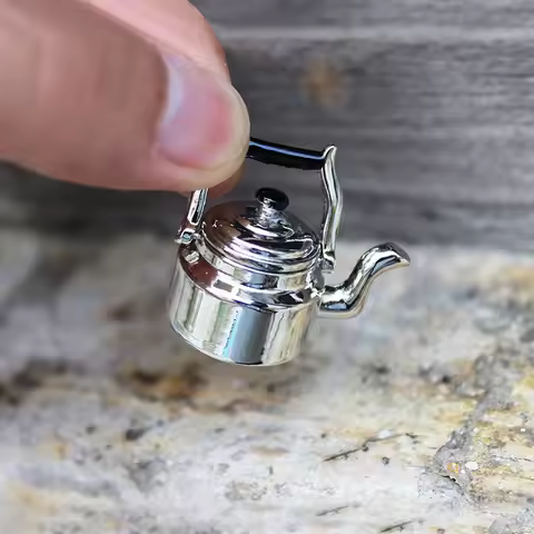 DOLLHOUSE Miniature Food Play Scene Model Dollhouse Accessories Mini Vintage Water Bottle