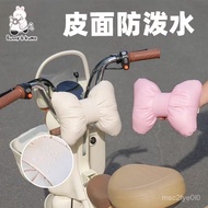 Taiwan Shipping Cute Bowknot Electric Car Children Anti-Collision Cushion Headrest Suitable For Yadi