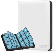 Trading Card Album for up to 540, 9 Side Scrapbook Zip Binder for Trading Cards, MTG Cards Book for 