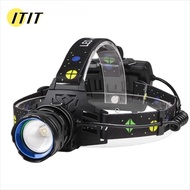 [ITIT] LED Headlamp, 30W White Light Powerful Flashlight, Adjustable Powerful Flashlight Headlamp Li