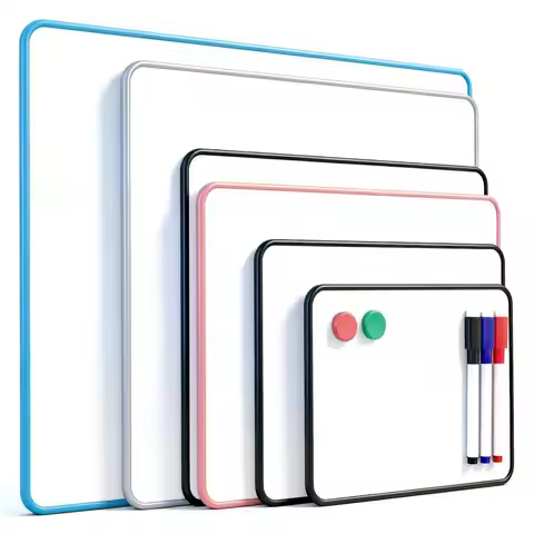A5/A4/B4/A3 Whiteboard Dry Erase Double-Sided Graffiti Drawing Board Reusable Magnetic-Friendly Eras