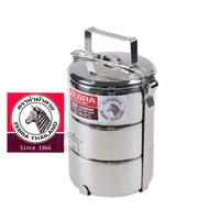 Zebra Thai Stainless Steel Tiffin Food Carrier Smart Lock Tiffin Antileak Smart Tiffin Bekas Makanan