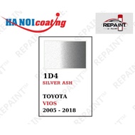 Scratch Removal Spray Paint for TOYOTA VIOS, SILVER color code 1D4 - SILVER ASH, genuine REPAINT