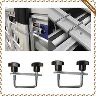 [Dovewill] U-Shaped Mounting Clamp Roof Rack Bolt Support Bracket Mounting Accessory Solid Iron Cons
