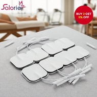 Salorie Replacement Electrode Pads 4x4/5x5cm for Tens Digital Acupuncture Therapy Massager Muscle St