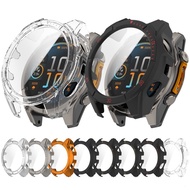 Factory directly sell Tempered Glass Film Integrated PC Watch Case For Garmin Fenix 8 AMOLED 51mm/Ga