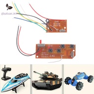[LF] 2.4G 4CH RC Remote Control 27MHz Circuit PCB Transmitter Receiver Board with Antenna Radio for 