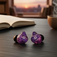 KBEAR Cepheus 2DD+6BA Hybrid IEM Earphones, 16 Drivers, HiFi Wired Earbuds with 4-Core Copper-Silver