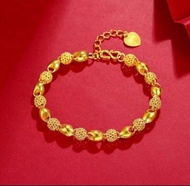 Gelang Wanita Hongkong Lapis Mas Kadar 357....Terbaru Bisa COD