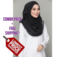 EXCLUSIVE Bokitta ® Voila Maxi / Chic Ironless Pinless Hijab Instant Inner
