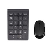 2.4G Wireless Numeric Keyboard 22 Keys And Mouse Set Switch-free USB Numeric Keypad Keyboard for Laptop Office