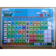 (National School) Deformation class Time Table Editable class timetable/