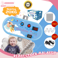 Mafababe👩Electric Baby Cradle Automatic Spring Buai Bayi Elektrik Music Spring Timer Baby Buaian Bay