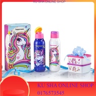 Botol air Unicorn Tupperware 750ml Set