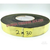 Aerotape Single Foam 1 in Sponge Sticker uk. 2mm x 30mm x 10Mtr