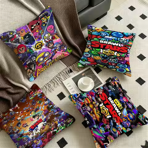 Hot Anime B-BrawlS Game S-stars Lucky Dragon pillow cover sofa cushion cover home room decoration ch
