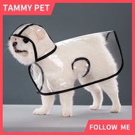 Waterproof Transparent Dog Raincoat Puppy Hoodie Pet Clothes for Shih Tzu Cat Jacket
