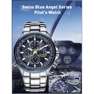 [Eco Solar Movement] JS Blue Angel Pilot Watch/Solar-powered/Aviator