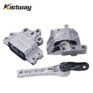 3PCS Engine Transmission Mount Kit For Audi TT TTS 2007-2014 2.0T For VW Golf 8J0199262 1K0199555AB 