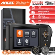 ANCEL HD431 Heavy Duty Truck Scanner Tool Full System Code Reader DPF Regen HDOBD & OBD2 Trucks & Ca
