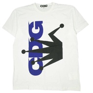 CDG x STUSSY COMME des GARÇONS Stüssy 19SS Special Edition CROWN LOGO TEE Made in Japan Logo Print T