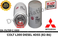 FILTER OLI L300 DIESEL 4D55 82-86 MITSUBISHI SAKURA C-1005