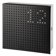 HATO ตู้จดหมาย พร้อมหมุด DIY WP012 สีดำ