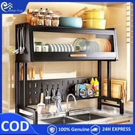 Kitchen Shelf Dish Rack Drying Rack Kitchen Storage Rack Stainless Steel Dish and Bowl Draining Rack