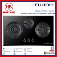 Fujioh FH-GS7030SVGL 3-Burner Glass Hob