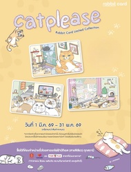 2️⃣0️⃣2️⃣6️⃣Cat Please rabbit card 貓圖案兔仔卡(共3️⃣款)😺🇹🇭購自泰國💁🏻‍♀️請看清楚內文