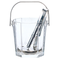ADERIA GLASS 亞德利八角冰桶 透明  122 x H 120mm  900ml  1個