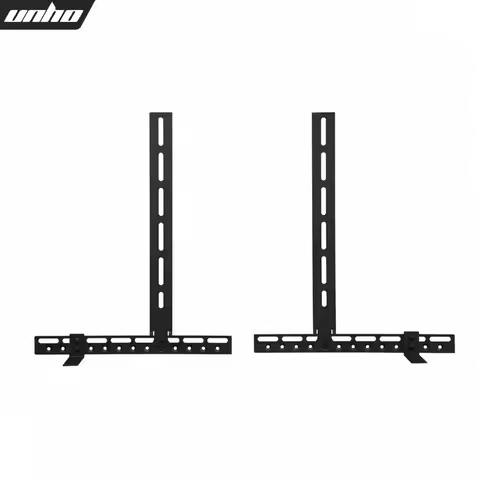 Universal Soundbar TV Mount Sound Bar Mounting Bracket Weight Capacity 22lbs