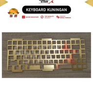 SM - Plat Keyboard Mekanikal Kuningan Custom/Mechanical Brass Plate