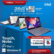 [[ [ exclusive launch ] - advan 360 stylus laptop flip 2in1 tablet
